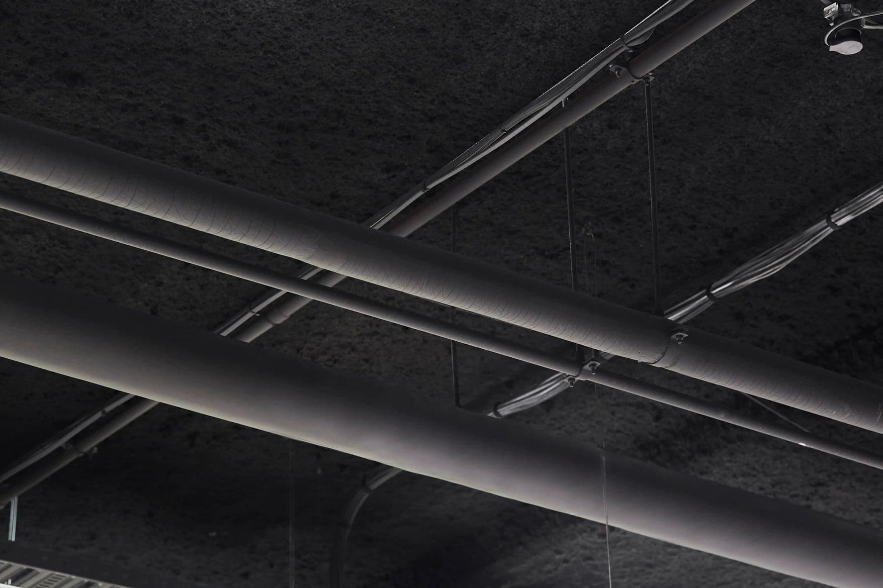 Sprayed Ceiling Finish FC Detail