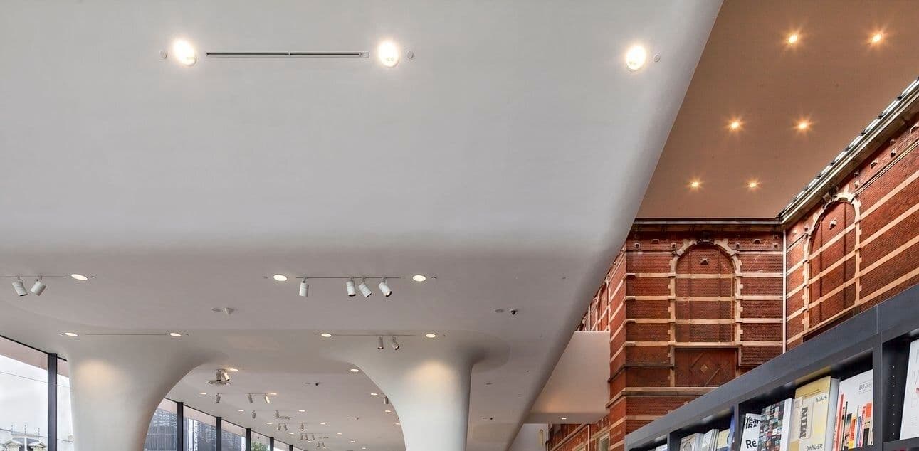 Sonakrete Acoustic Plaster Ceiling