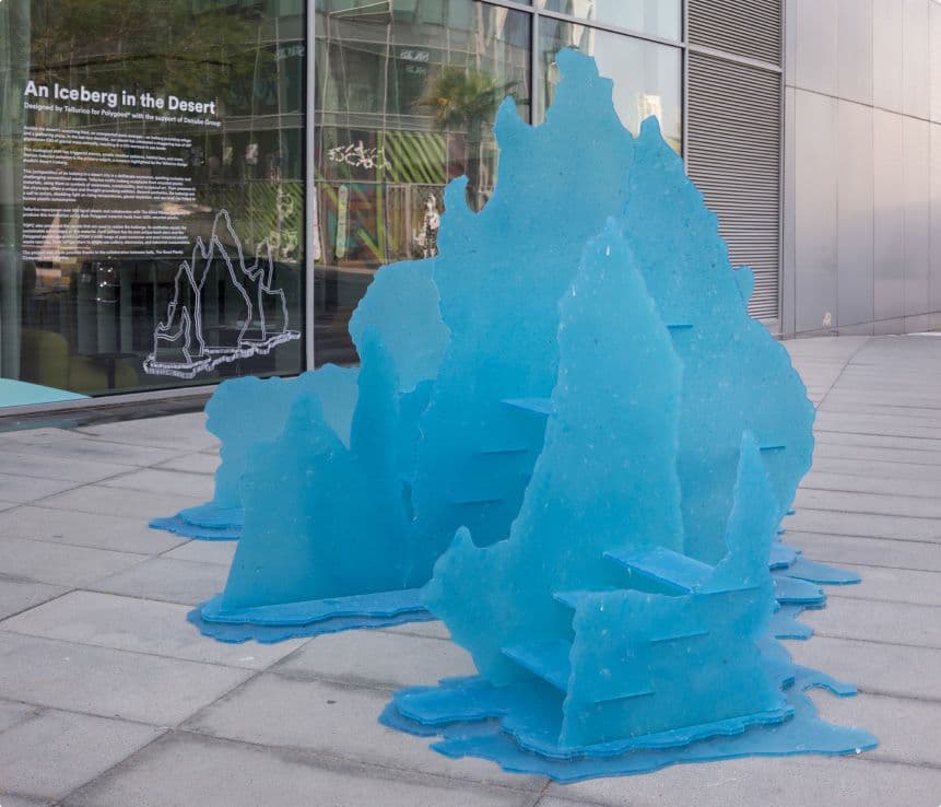 Translucent Panels Sculpture