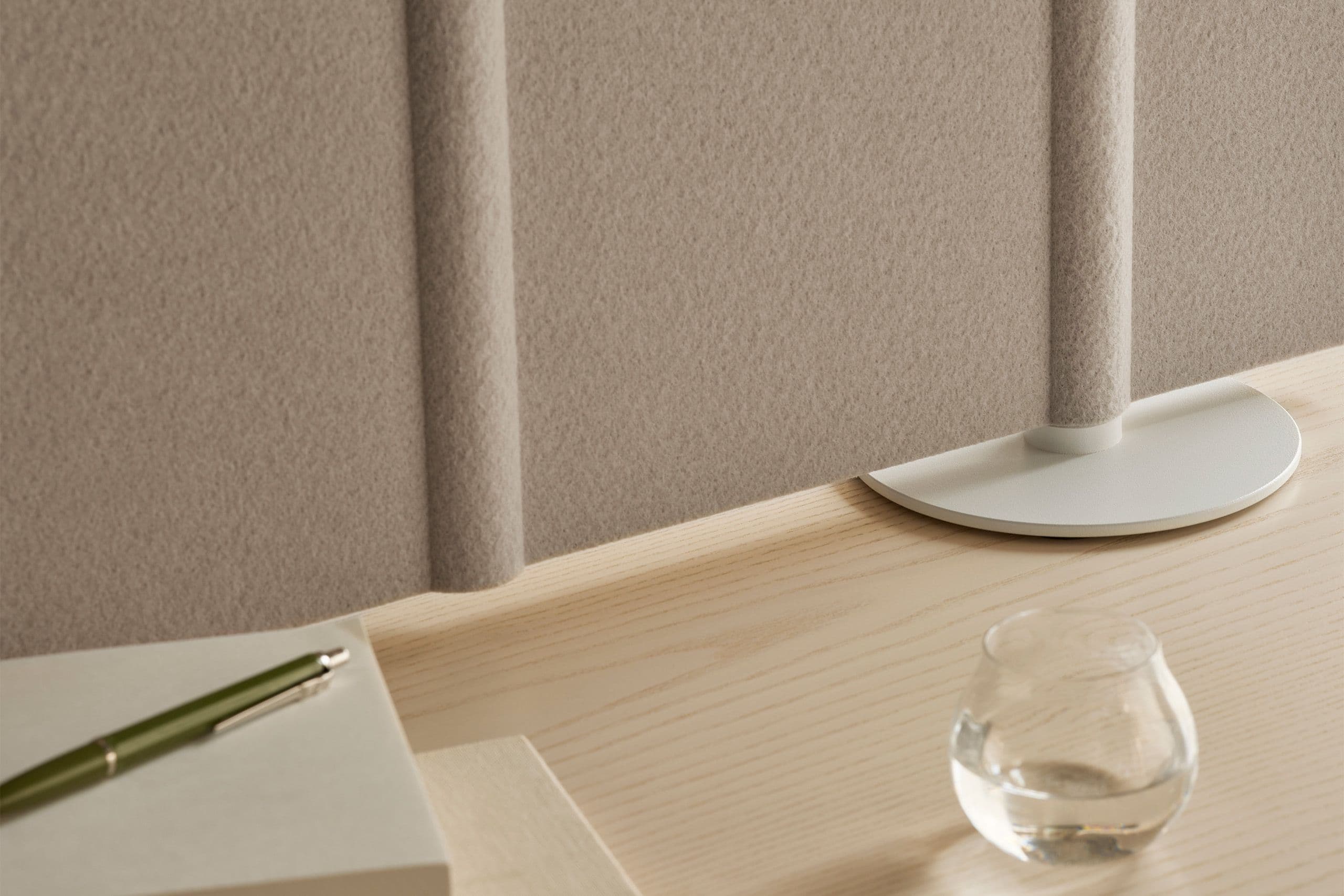 Desk Divider Close-up