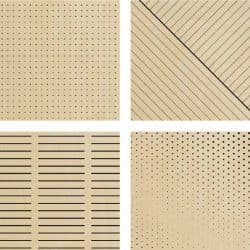 Acoustic Timber Perforated Look