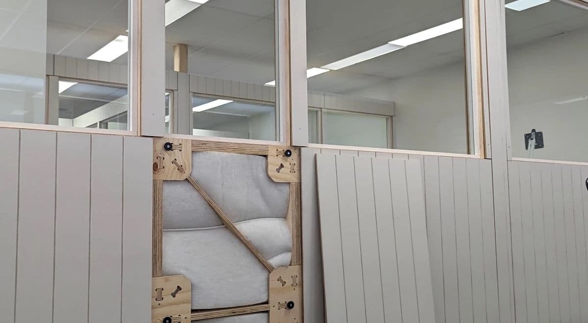 Demountable Lining System Exposed