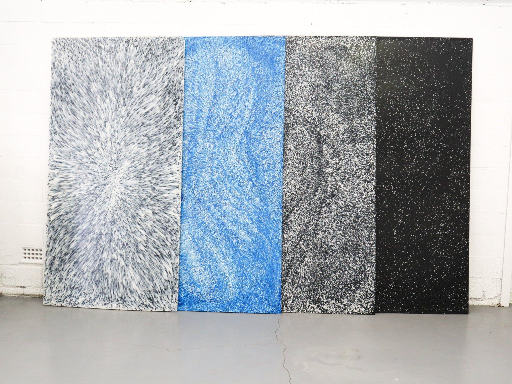 Recycled Plastic Sheets Standing