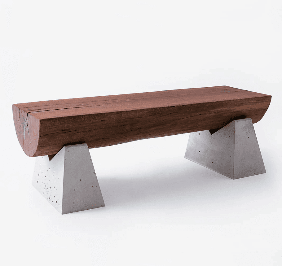 Telegraph Bench Brown Wood