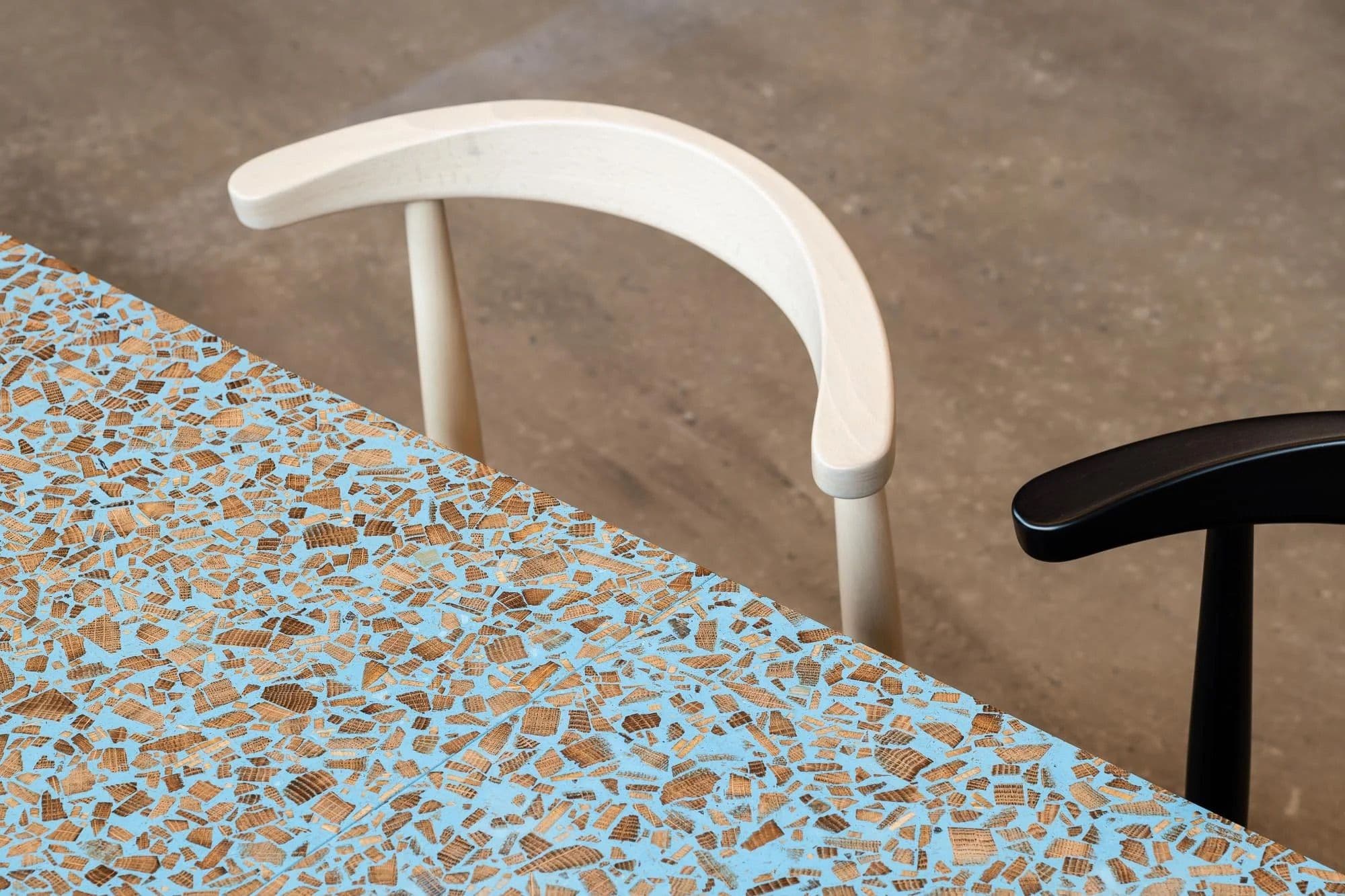 Wood Terrazzo Table