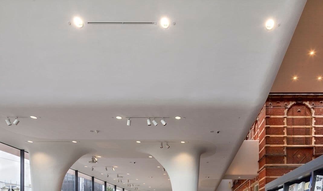 Sonakrete Acoustic Plaster Ceiling