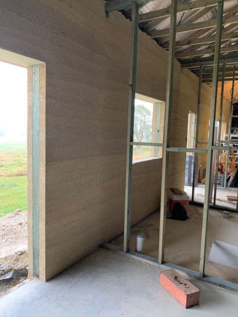 Hempcrete Wall