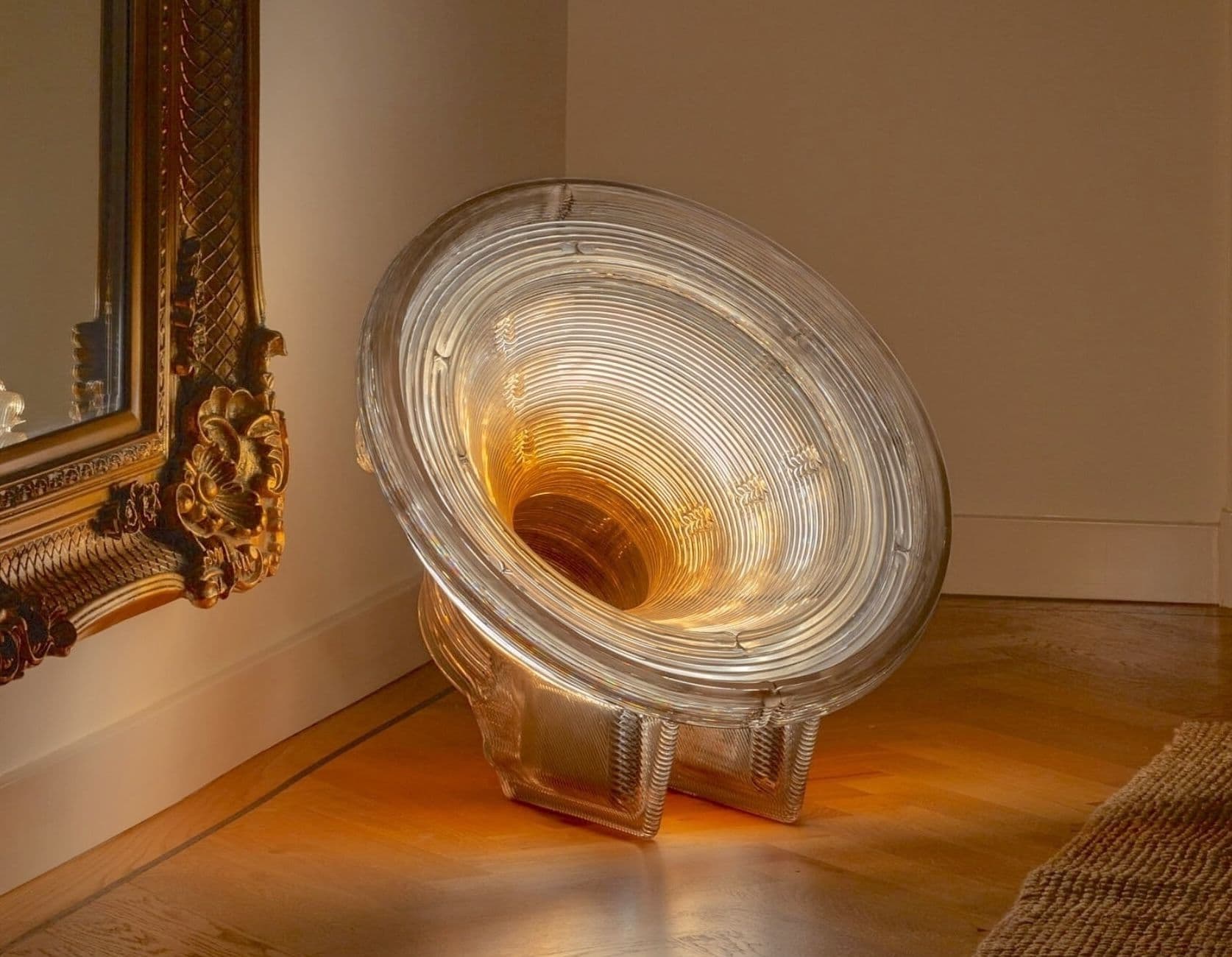 Satellite Light Illuminated