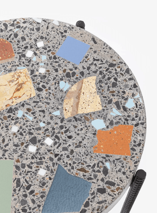 Terrazzo Table Detail