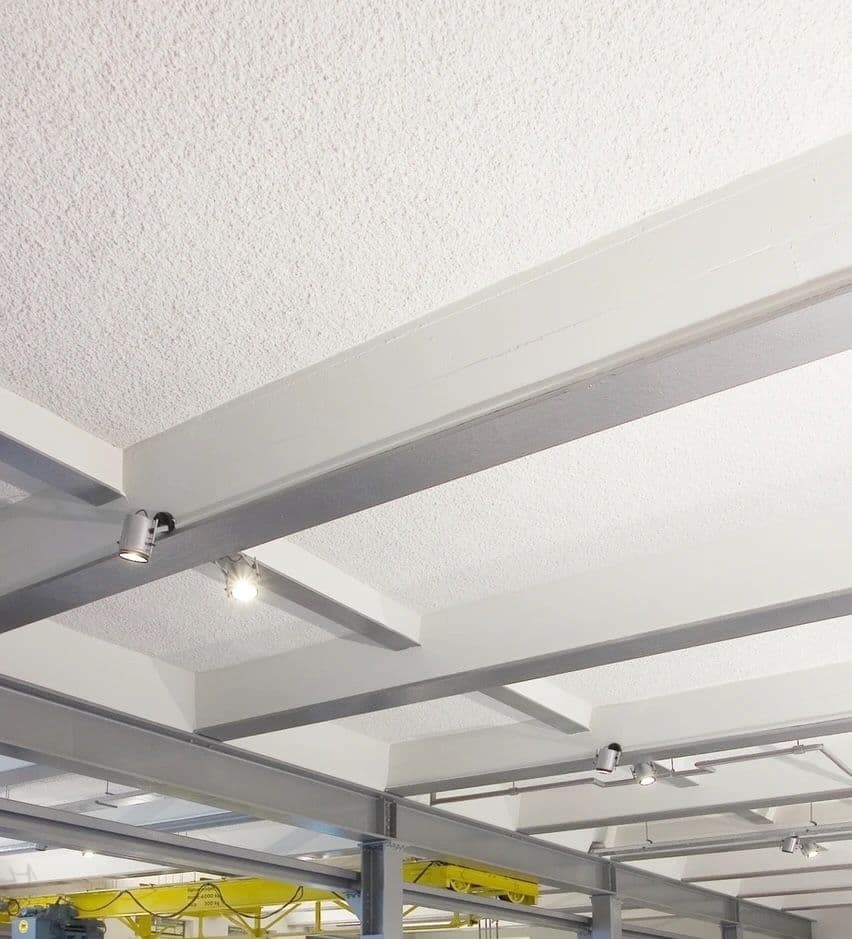 Sprayed Ceiling Finish FC Detail